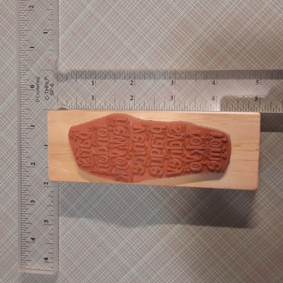 Around the World Rubber Stamp - Picture 2 of 5